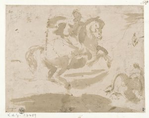 The Dragon Fight of Saint George by Domenico Beccafumi