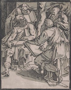 Four Doctors of the Church by Domenico Beccafumi