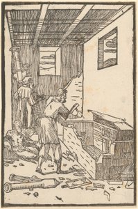 After the Failure, the Destroyed Furnace is Demolished, Plate 6 from the Series 