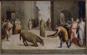Saint Anthony of Padua and the Miracle of the Mule