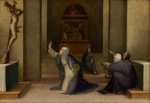 Saint Catherine of Siena Receiving the Stigmata