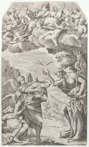 The Baptism of Christ by Domenico Bonavera
