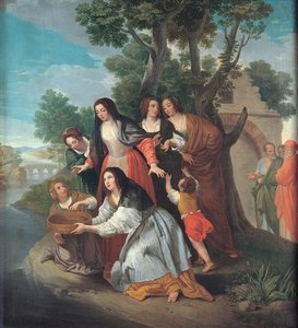 The Vestal Tuccia by Domenico Corvi