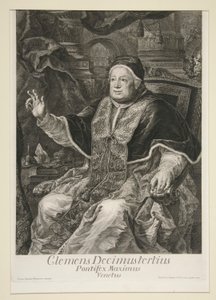 Pope Clement XIII by Domenico Cunego