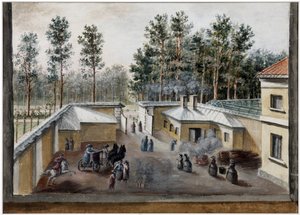 The Hospital of St Mary Magdalene in Pavlovsk by Domenico Felice Lamoni
