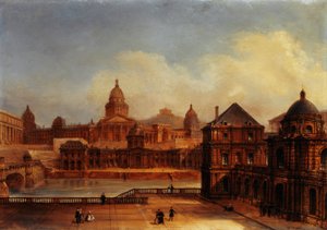Composite View of Parisian Monuments