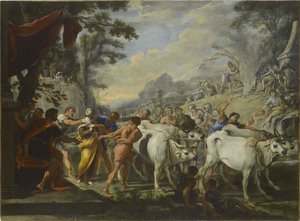 The Martyrdom of Saint Lucia