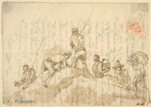Figures on a Hill