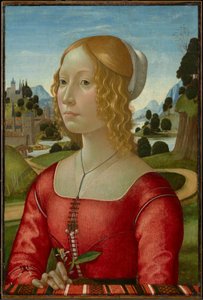 Portrait of a Lady by Domenico Ghirlandaio