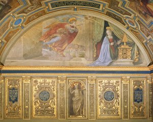 The Annunciation by Domenico Ghirlandaio