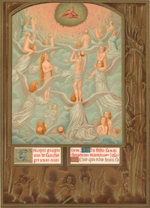 Angels Present to God the Souls of the Newly Elected, Early 16th Century by Domenico Grimani