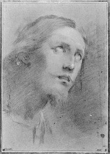 Head of Christ, Three-Quarter View Right by Domenico Maria Canuti