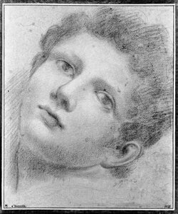 Head of a Youth, Bending Backwards by Domenico Maria Canuti