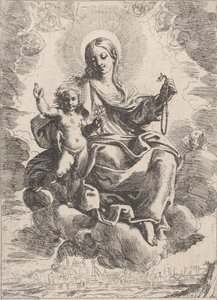 The Virgin of the Rosary by Domenico Maria Canuti