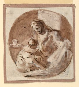Madonna and Child by Domenico Mondo