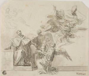 Saint called to Papal Chair by Domenico Mondo
