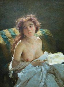 Lady with a Fan