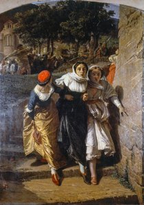 Sicilian Vespers by Domenico Morelli