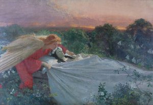 The Angel of Death by Domenico Morelli