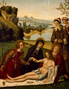 Lamentation over Dead Christ
