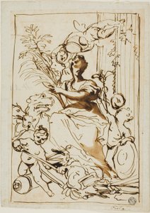 Allegory of Victory by Domenico Piola