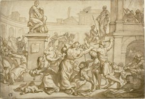Massacre of the Innocents by Domenico Piola