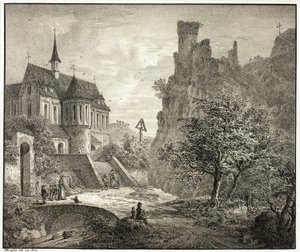 Church at Kobern on the Mosel