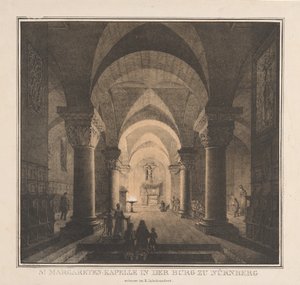 Notable Buildings of the Middle Ages in Germany: St. Margarets Chapel in the Imperial..., 1819