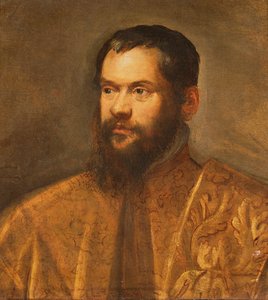 Portrait of a Man by Domenico Robusti Tintoretto