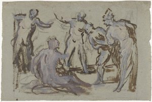 Job on the Dung Heap, Surrounded by His Friends