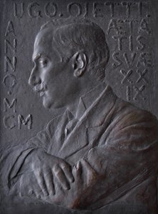 Portrait of Ugo Ojetti by Domenico Trentacoste