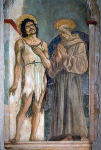 Saint John the Baptist and St. Francis of Assisi by Domenico Veneziano
