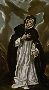 Saint Dominic by Dominico El Greco