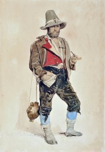 Portrait of the painter Emile Loubon (1809-1863)