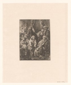 Joseph Telling His Dreams by Dominique Vivant Denon (baron) (workshop of)