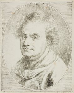Portrait of Crébillon by Dominique Vivant Denon