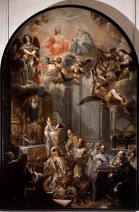 Founding Mass of the Order of the Trinity by Don Juan Carreno de Miranda
