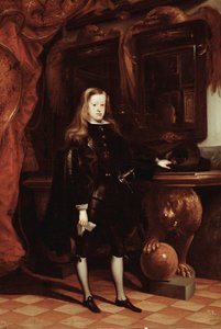 Portrait of Charles II of Spain by Don Juan Carreno de Miranda