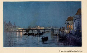 A Nocturne of Charing Cross, from 
