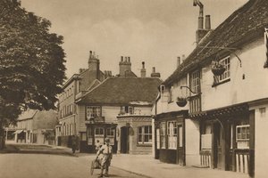 Church Street, Chiswick, With What Used To Be The Burlington Arms by Donald McLeish