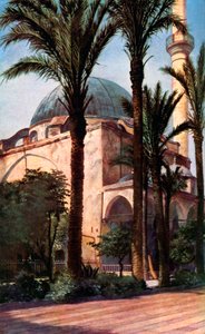 Jezzar Pasha mosque, Acre, Palestine by Donald McLeish