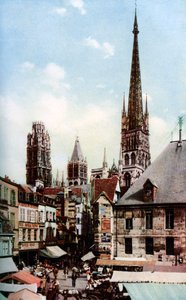 Rouen Cathedral, Normandy, France by Donald McLeish