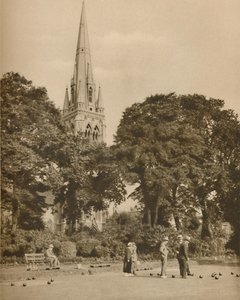 Stoke Newington in Summer-Time: The Bowling Green at Clissold Park