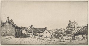 A Devonshire Village by Donald Shaw MacLaughlan