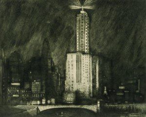 Chicago, the Wacker Drive