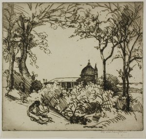 Idyll, Venice by Donald Shaw MacLaughlan