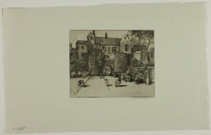 La Porte Gayole, Boulogne-sur-Mer by Donald Shaw MacLaughlan