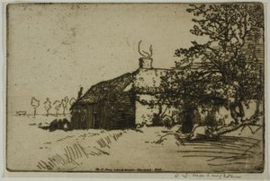 The Two Cottages by Donald Shaw MacLaughlan