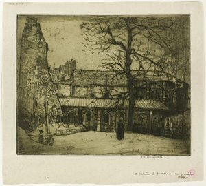 St. Julien-le-Pauvre by Donald Shaw MacLaughlan