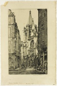 St. Séverin, Paris by Donald Shaw MacLaughlan